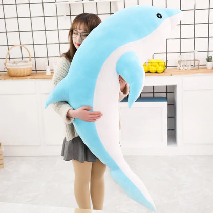 Giant Dolphin Stuffed Animal PillowNap