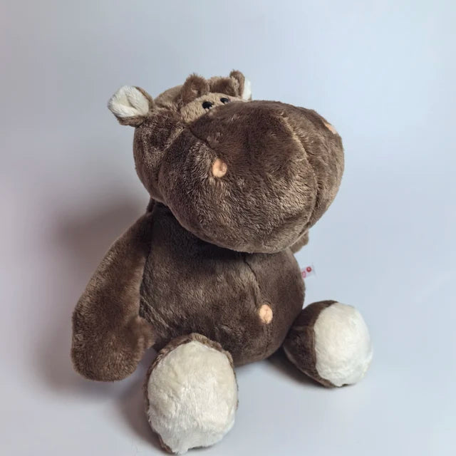 Hippo Stuffed Animal 40cm White PillowNap