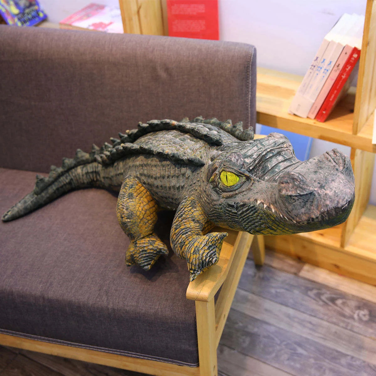 Giant alligator stuffed animal shop
