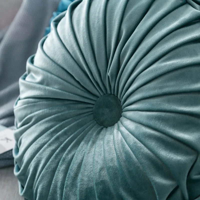 Round Velvet Pillow PillowNap