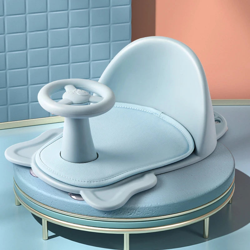 Non-Slip Newborn Baby Bath Seat PillowNap