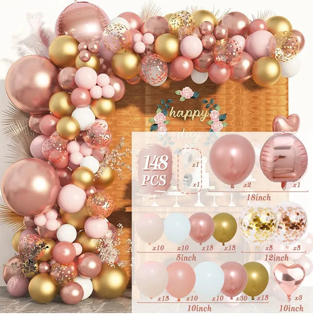 Baby Shower Decorations Balloons Full Set Style 6 PillowNap