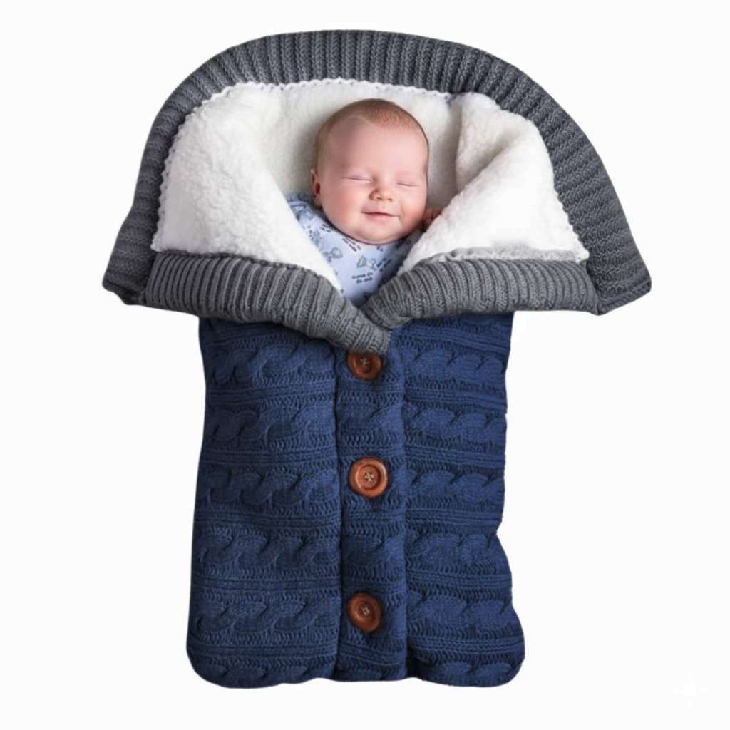 Handmade Knitted Baby Bag