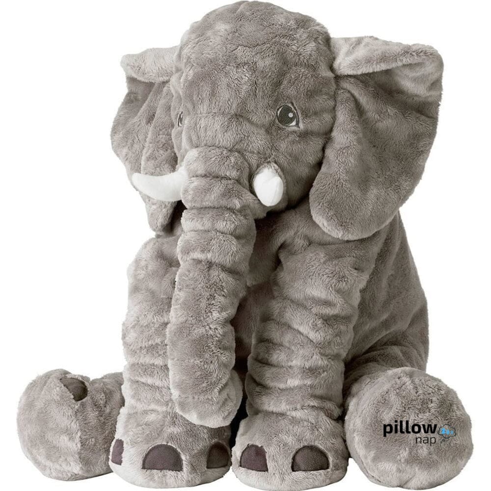 Giant Elephant Pillow - Baby Cuddle & Hug Cushion - PillowNap