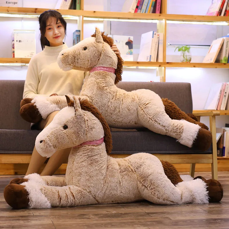 Big stuffed horses deals