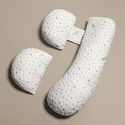 Lumbar Pregnancy Pillow For Side Sleepers Gray PillowNap