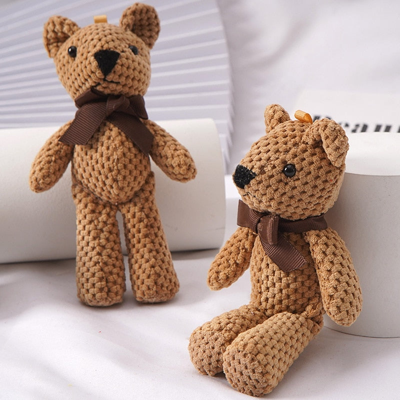 Handmade Knitted Teddy Bear PillowNap