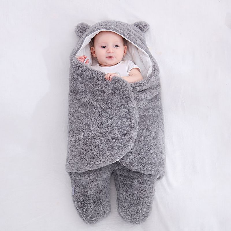 Soft Hooded Blanket Dark Grey PillowNap