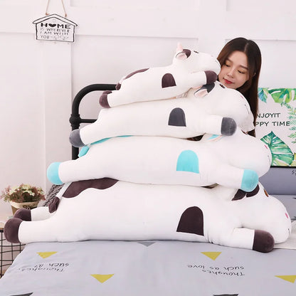 Large Cow Plush Pillow PillowNap