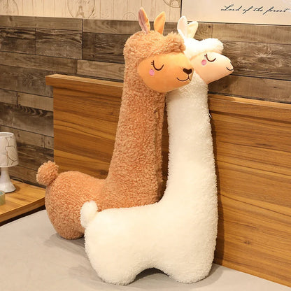 Giant Plush Alpaca Pillow PillowNap