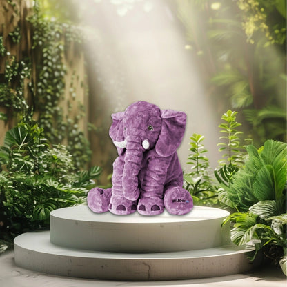 PillowNap Giant Elephant Pillow Purple Small (40cm) PillowNap