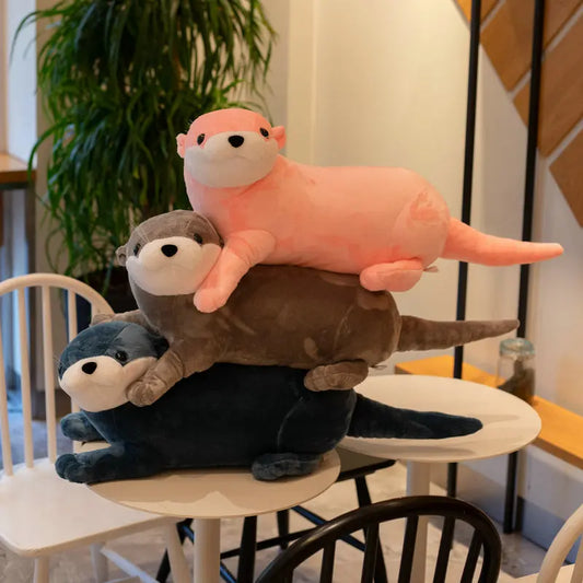 Otter Stuffed Animal PillowNap