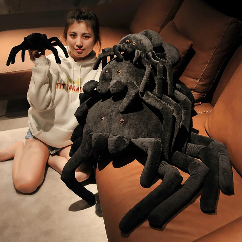 Lifelike Spider Stuffed Animal PillowNap