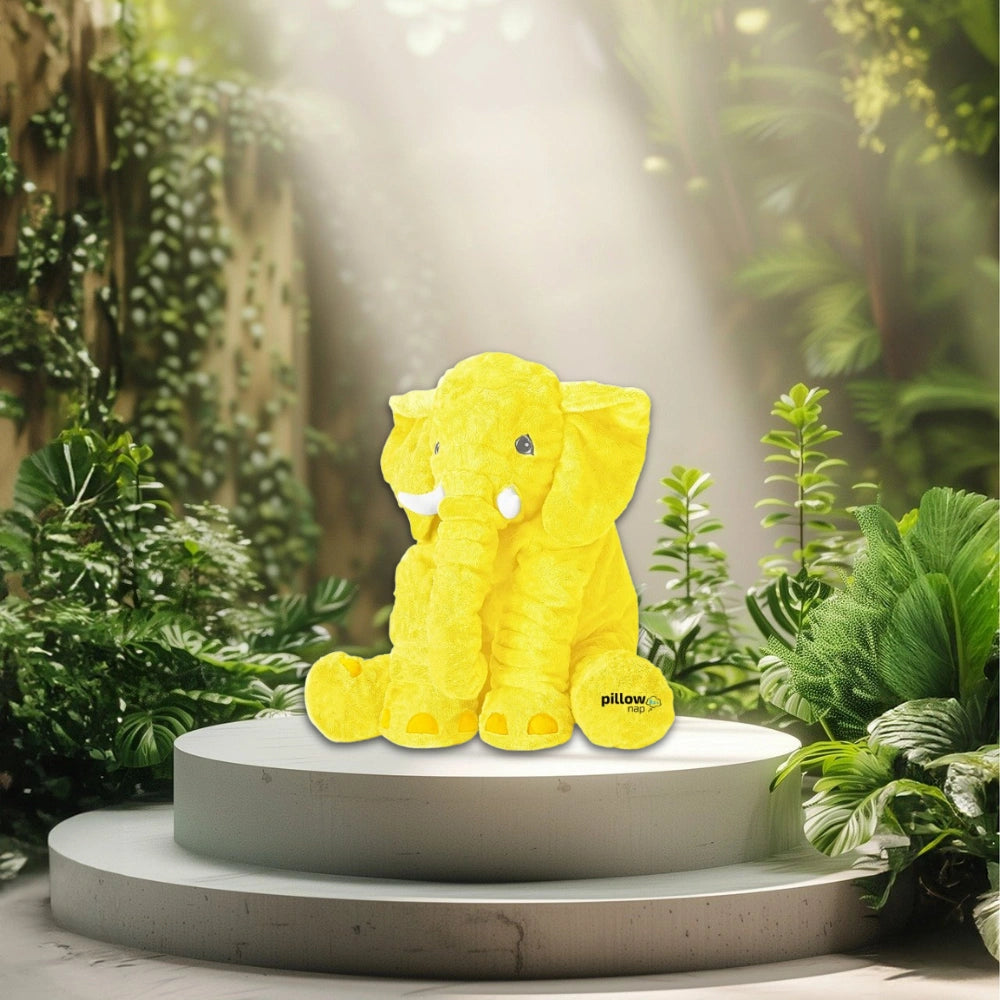 PillowNap Giant Elephant Pillow Yellow Small (40cm) PillowNap