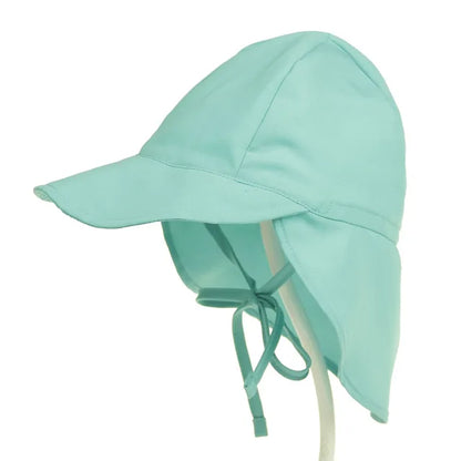 Baby Sun Hat Green One Size (48-54cm) PillowNap