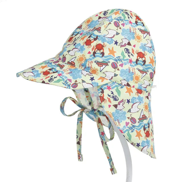 Baby Sun Hat Animal One Size (48-54cm) PillowNap