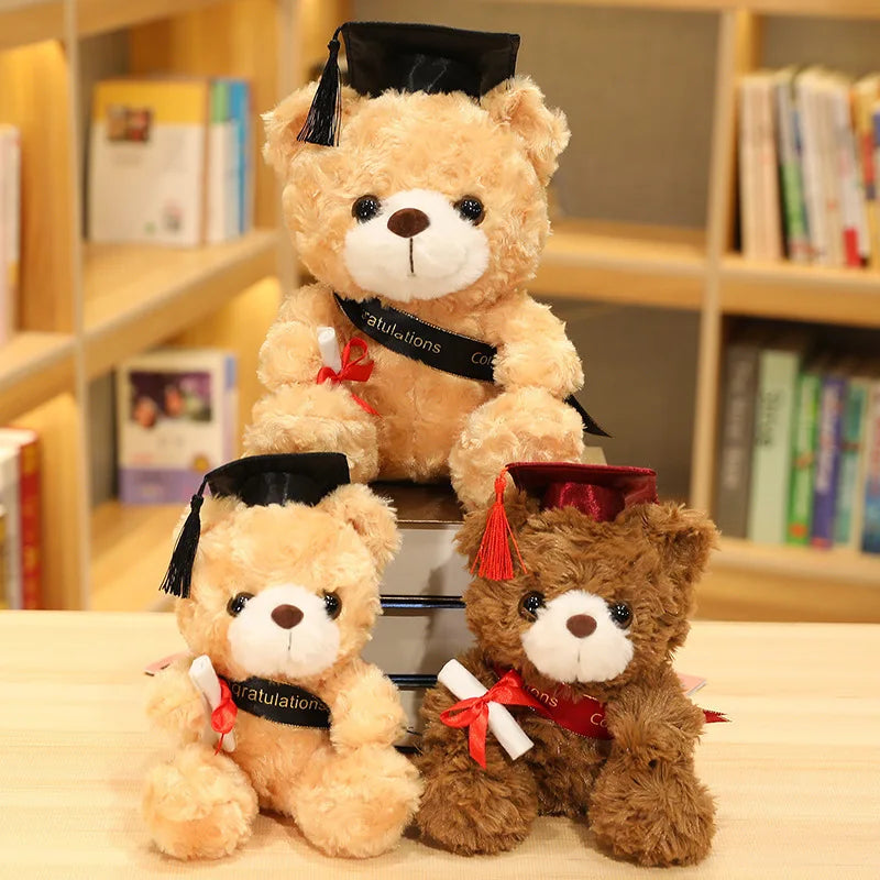 Cute Graduation Bear Gift PillowNap