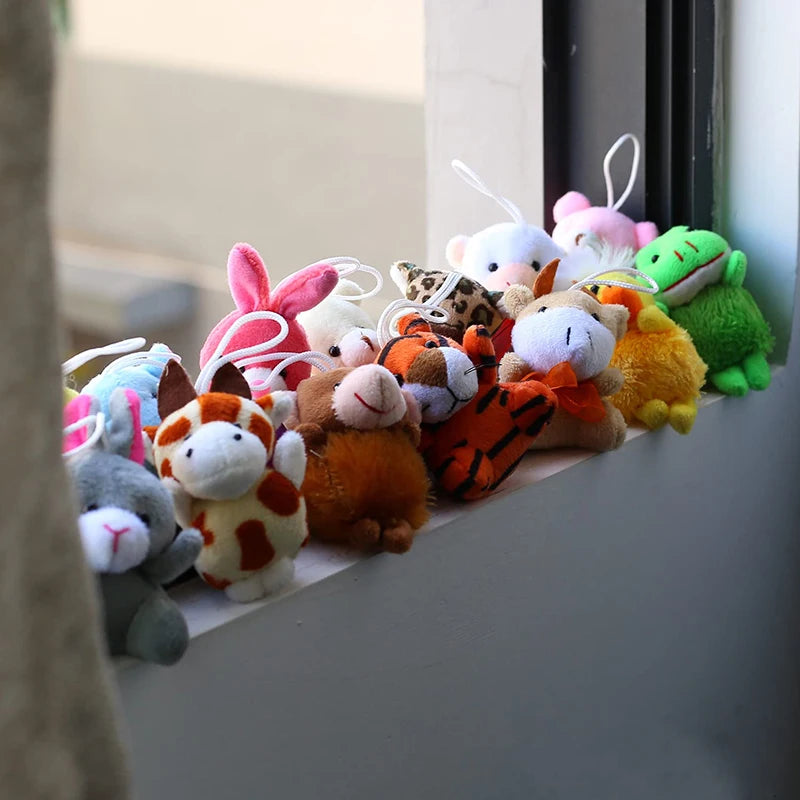 24pcs Mini Stuffed Animal Keychains PillowNap