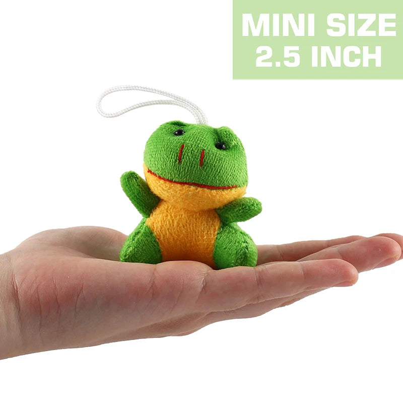 24pcs Mini Stuffed Animal Keychains PillowNap