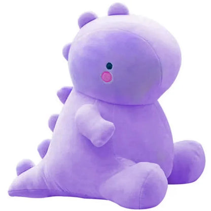 Chunky Dino Plushies Squad Purple PillowNap
