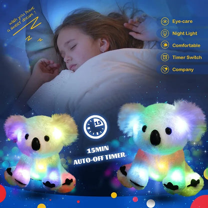 Glowing Koala Plush Toy PillowNap