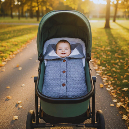 Handmade Knitted Baby Bag