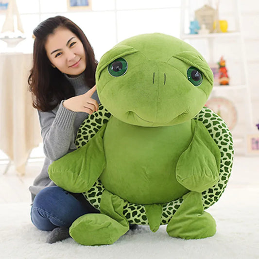 Giant Turtle Plush PillowNap