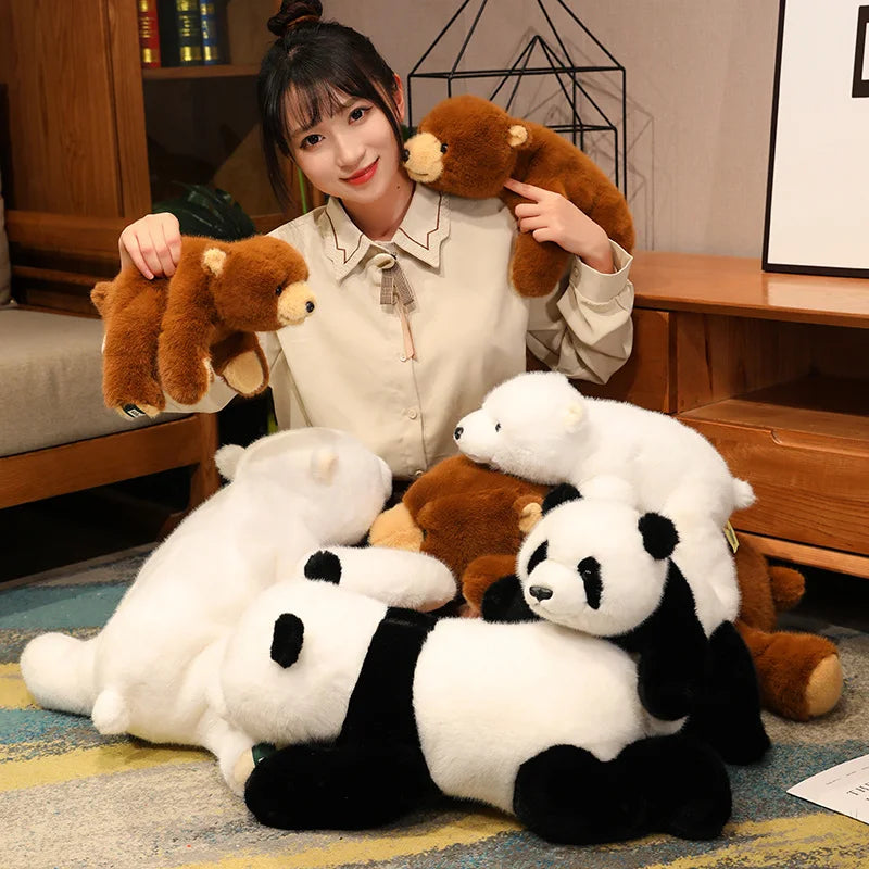 Stuffed Panda Bear PillowNap