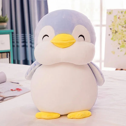 Squishy Penguin Plush Toy Blue PillowNap