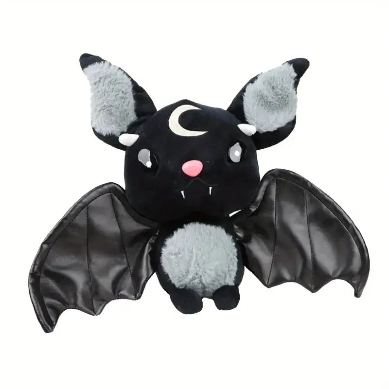 Gothic Bat Stuffed Animal Grey PillowNap