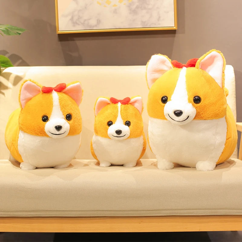 Kawaii Corgi Stuffed Animal PillowNap