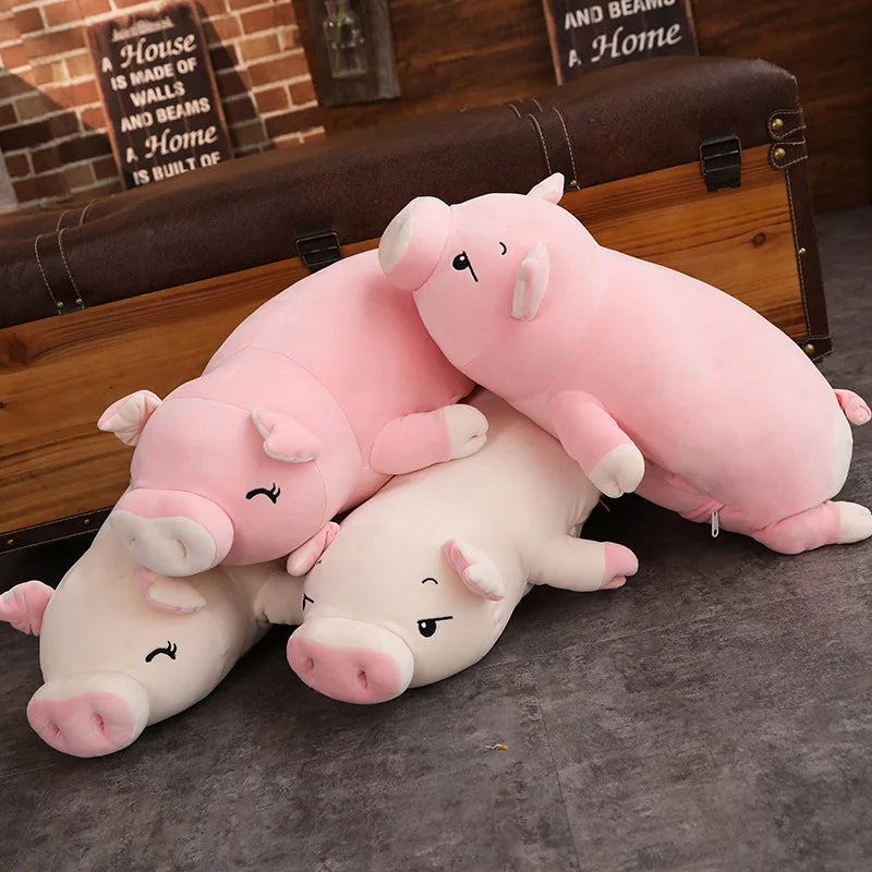 Plush pig pillow sales
