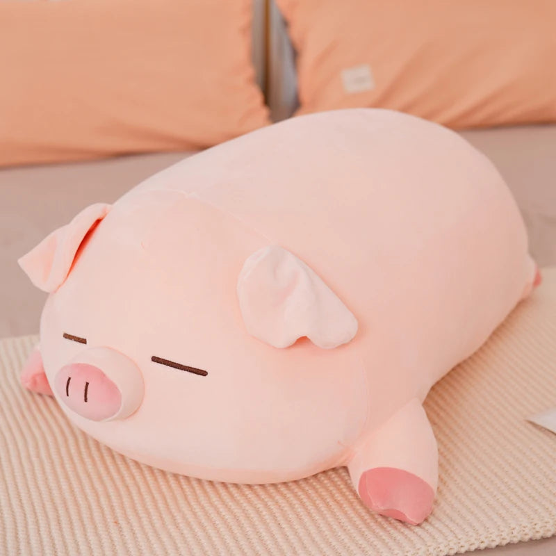 Big Pig Stuffed Animal PillowNap