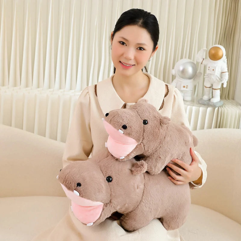 Baby Hippo Stuffed Animal – PillowNap™