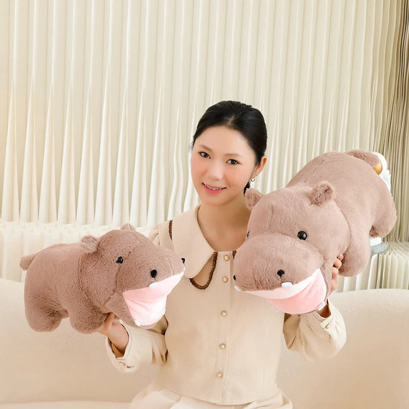 Baby Hippo Stuffed Animal – PillowNap™