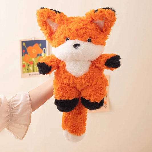 Fluffy Fox Plush Toy PillowNap