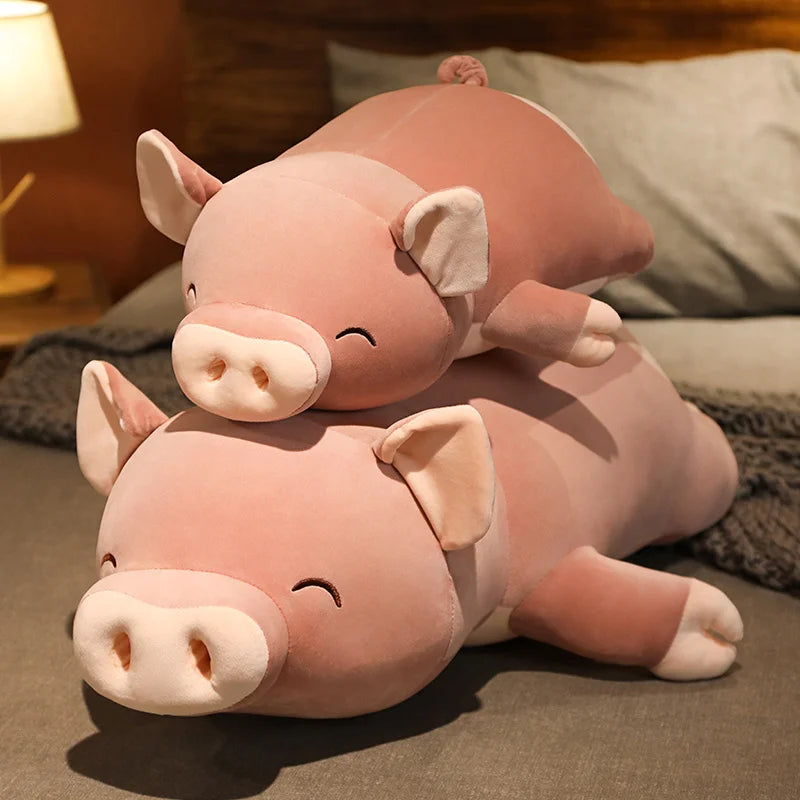 Giant Pig Stuffed Animal PillowNap