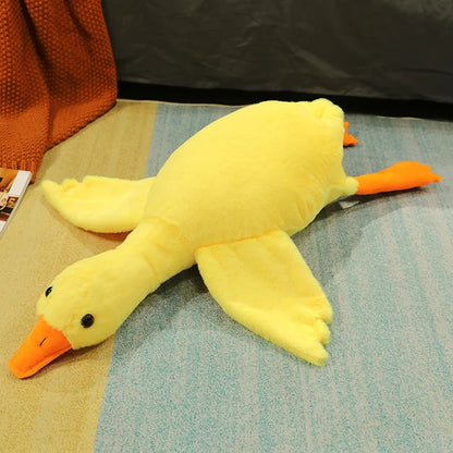 Giant Plush Goose Pillow Yellow PillowNap