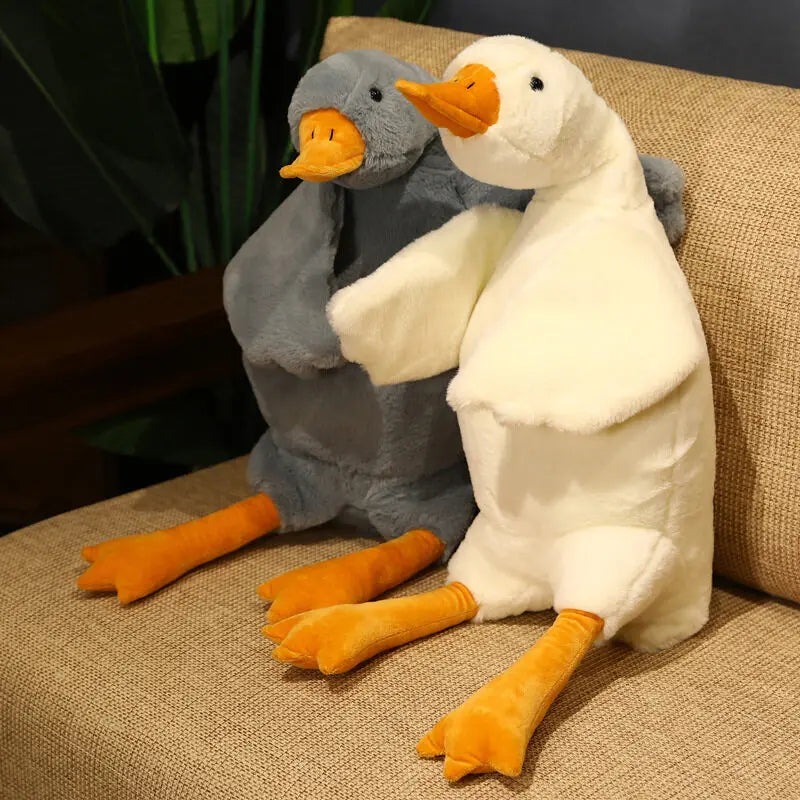 Giant Plush Goose Pillow PillowNap