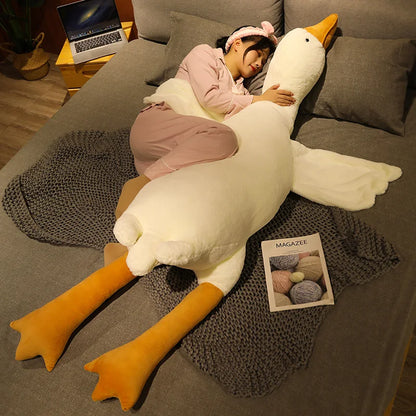 Giant Plush Goose Pillow PillowNap