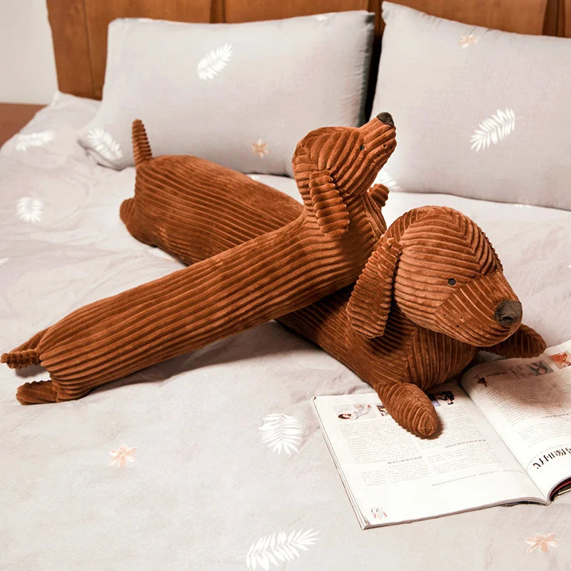 Long Dachshund Stuffed Animal Pillow PillowNap