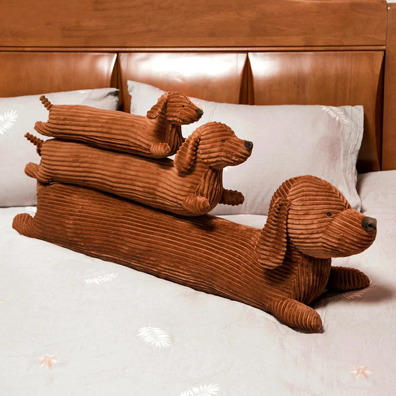 Long Dachshund Stuffed Animal Pillow 110cm PillowNap