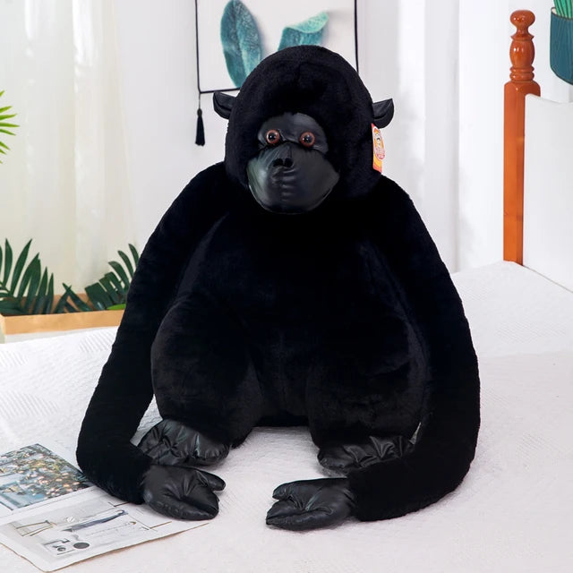 Giant Gorilla Stuffed Animal Black PillowNap