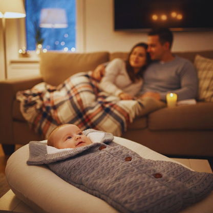 Handmade Knitted Baby Bag