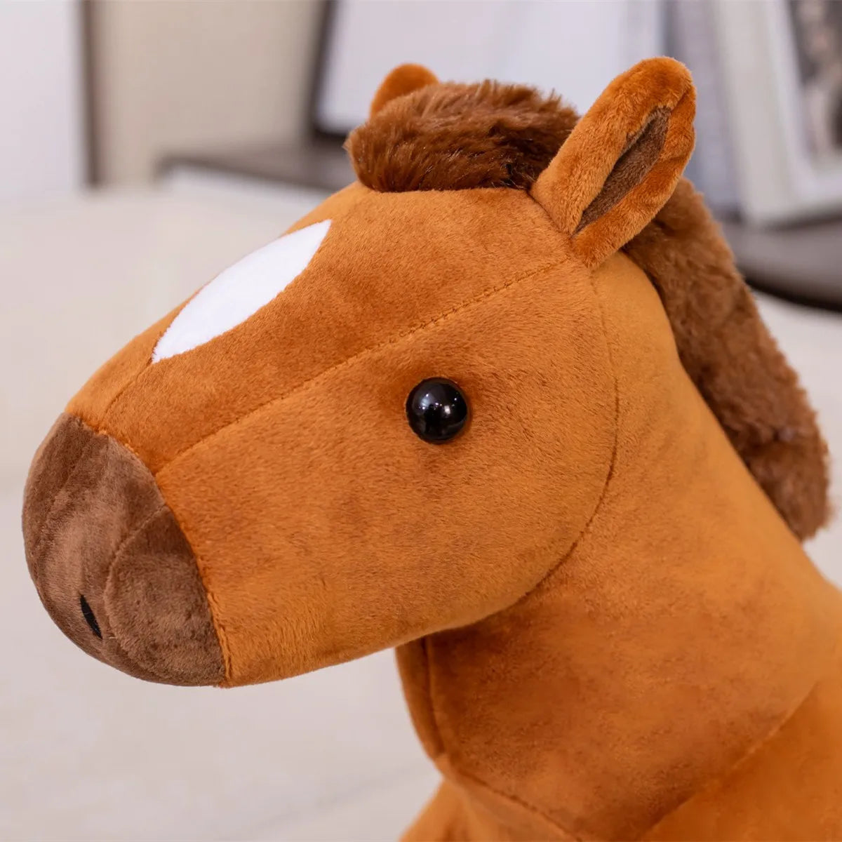 Large Horse Plush PillowNap