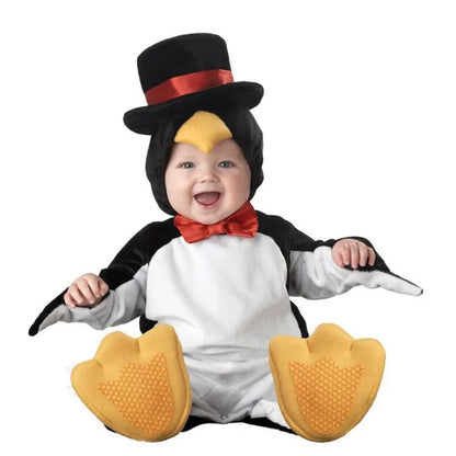 Cute Baby Halloween Costumes Penguin PillowNap