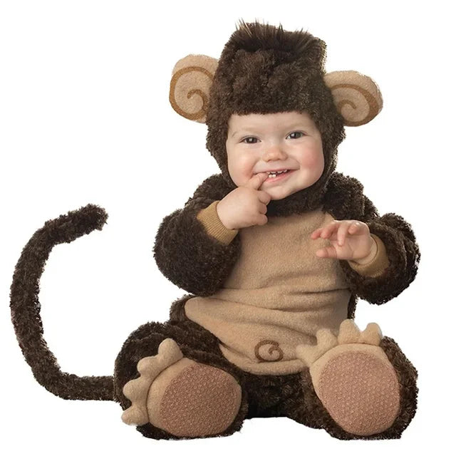 Cute Baby Halloween Costumes Monkey PillowNap