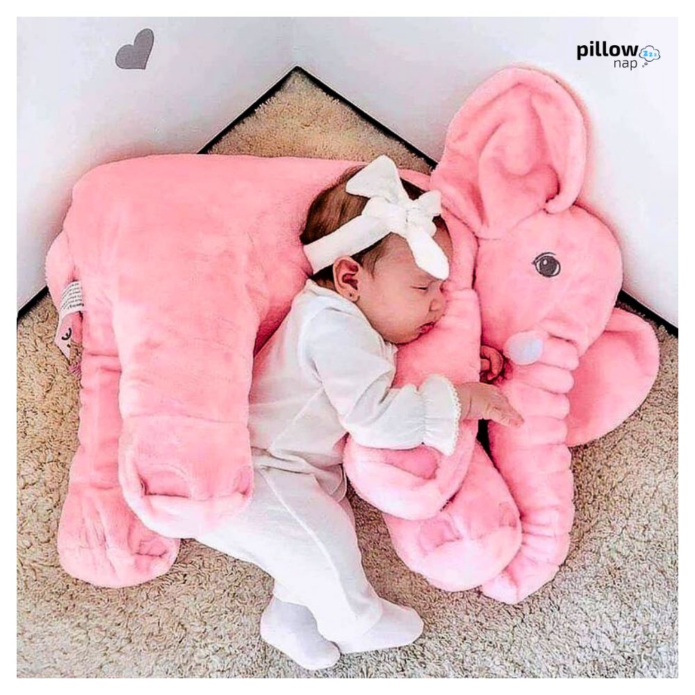 Stuffed elephant plush pillow on sale