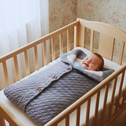 Handmade Knitted Baby Bag