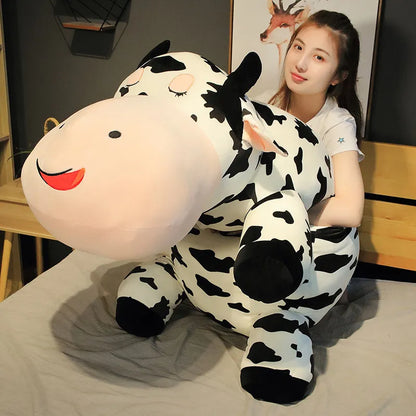 Giant Cow Plush Animal 120cm 47.2" PillowNap